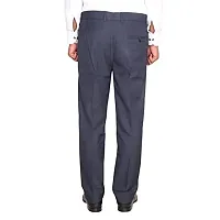 IndiWeaves Rayon Regular fit Formal Trouser for Mens_Navy Blue_Size-32-thumb2