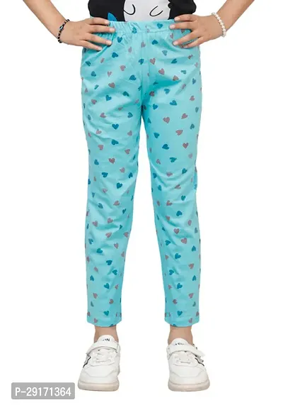 Stylish Multicoloured Cotton Printed Pyjama Lower Pant For Girls Pack Of 4-thumb3