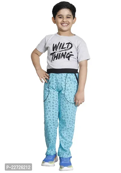 Stylish Cotton Multicoloured Track Pant For Boys Pack Of 2-thumb2