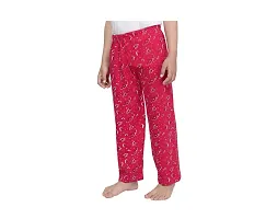 Stylish Cotton Printed Pyjama For Girls Pack Of 2-thumb4