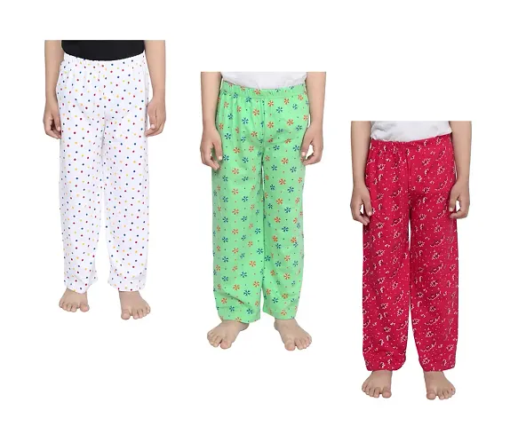 Classic Cotton Kids Track/Pajama for Boys/ Girls Pack Of 3