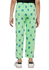 Stylish Multicoloured Cotton Printed Pyjama Lower Pant For Girls Pack Of 5-thumb4