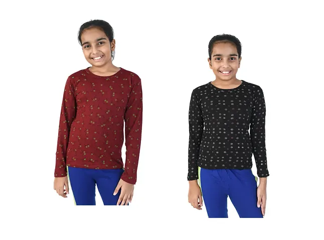 Stylish Tee Combo For Girls Pack Of 2