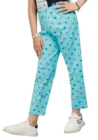 Stylish Multicoloured Cotton Printed Pyjama Lower Pant For Girls Pack Of 5-thumb3