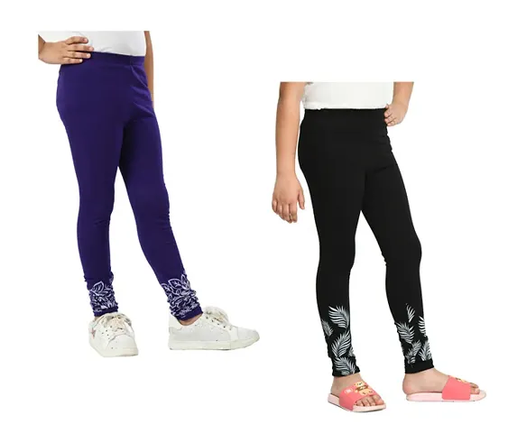 Stylish Leggings For Girl Pack Of 2