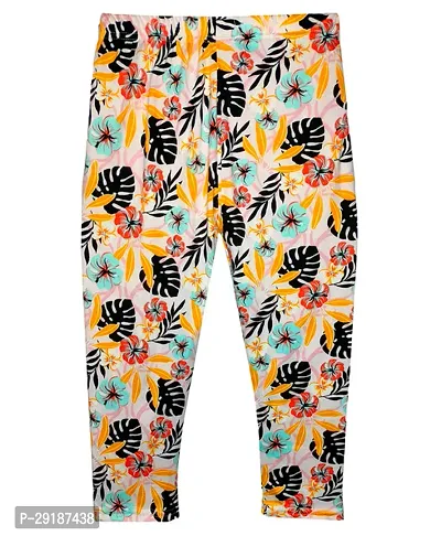 Fabulous Polyester Printed Slim Fit Capris For Girls Pack Of 2-thumb3