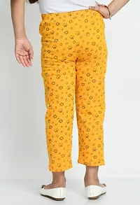 Stylish Yellow Cotton Printed Pyjama For Girl-thumb4