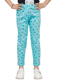 Stylish Multicoloured Cotton Printed Pyjama Lower Pant For Girls Pack Of 4-thumb2