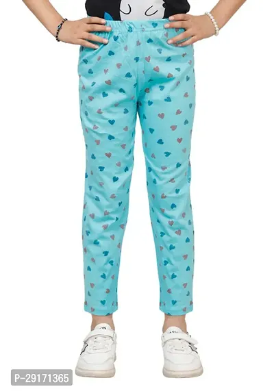 Stylish Multicoloured Cotton Printed Pyjama Lower Pant For Girls Pack Of 4-thumb3