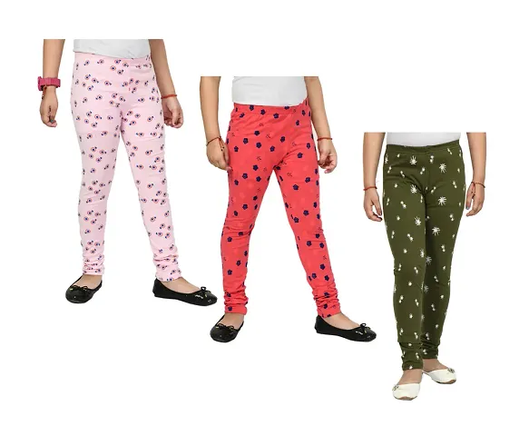 Fabulous Leggings For Girls Pack Of 3