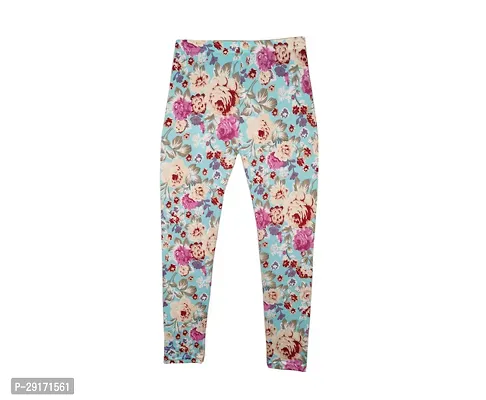 Fabulous Multicoloured Polyester Printed Leggings For Girls Pack Of 3-thumb2