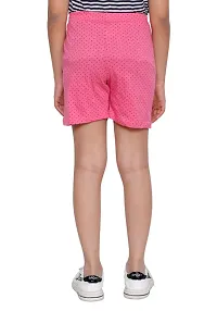 Fabulous Multicoloured Cotton Printed Shorts For Girls Pack Of 5-thumb4