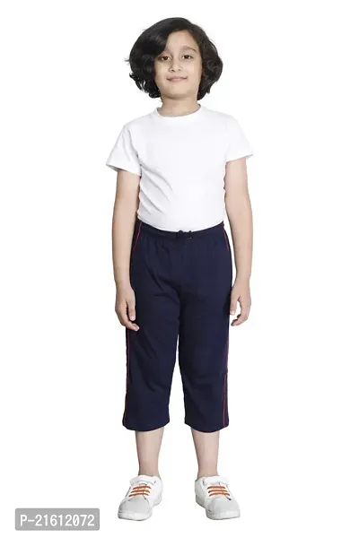 Unisex for Boys and Girls Cotton Solid Casual Pants