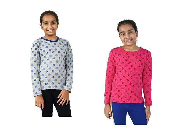 Stylish Tee Combo For Girls Pack Of 2