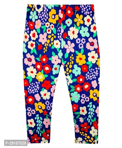 Fabulous Polyester Printed Slim Fit Capris For Girls Pack Of 2-thumb2