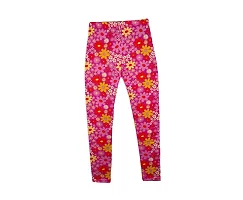 Fabulous Multicoloured Polyester Printed Leggings For Girls Pack Of 3-thumb4