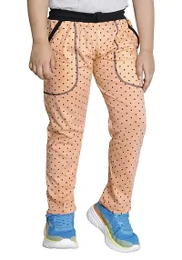 Stylish Cotton Beige Track Pant For Boys-thumb1