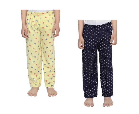 Classic Cotton Kids Track/Pajama For Boys/ Girls Set Of 2