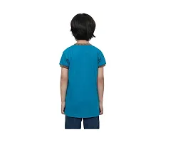 Stylish Multicoloured Cotton Round Neck Tees For Boy Pack Of 4-thumb2