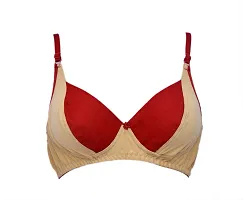 IndiWeaves Women's Non Padded Non-Wired Regular Bra Pack of 4-thumb3