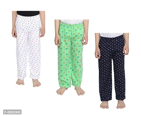 Classic Cotton Kids Track/Pajama for Boys/ Girls Pack Of 3