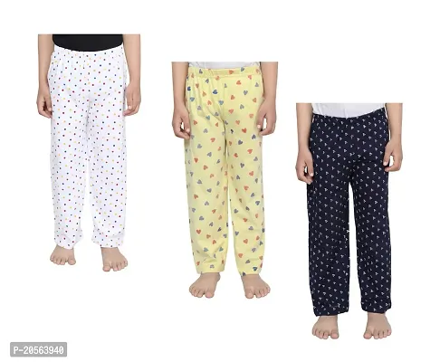 Classic Cotton Kids Track/Pajama for Boys/ Girls Pack Of 3