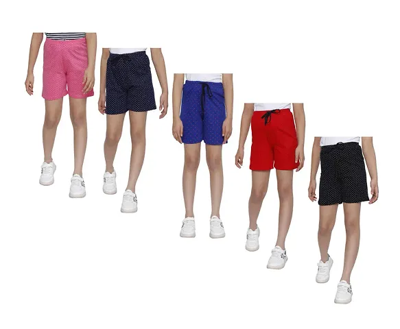 Fabulous Shorts For Girls Pack Of 5