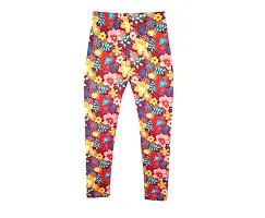 Fabulous Multicoloured Polyester Printed Leggings For Girls Pack Of 3-thumb4