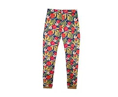 Fabulous Multicoloured Polyester Printed Leggings For Girls Pack Of 3-thumb1