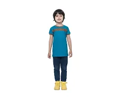 Stylish Multicoloured Cotton Round Neck Tees For Boy Pack Of 4-thumb1