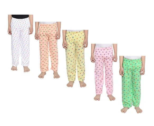 Classic Cotton Kids Track/Pajama for Boys/ Girls Pack Of 5