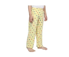 Stylish Cotton Printed Pyjama For Girls Pack Of 3-thumb3