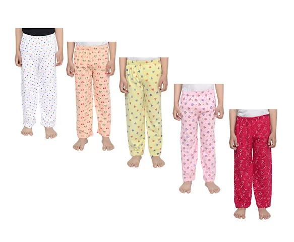 Stylish Pyjama For Girls Pack Of 5