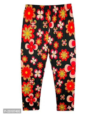 Fabulous Polyester Printed Slim Fit Capris For Girls Pack Of 2-thumb3