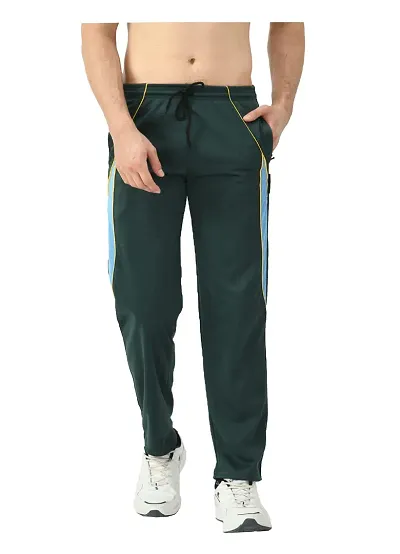 IndiWeaves® Men's Polyester Lower Comfy Regular Fit Track Pants [Pack of 1]