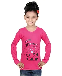 IndiWeaves Girls Cotton Full Sleeve Printed T-Shirt Pack of 2(10200-0002-IW-P2-L1_Red::Red_9-10 Years)-thumb4