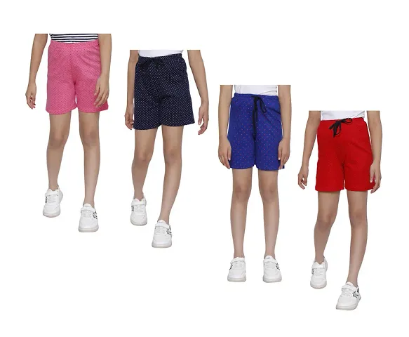 Fabulous Shorts For Girls Pack Of 4