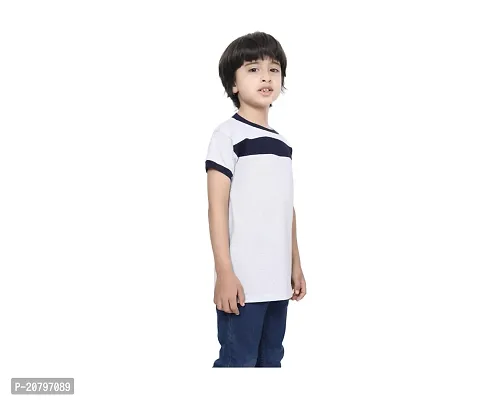 Stylish Multicoloured Round Neck Tees For Boy Pack Of  5-thumb4