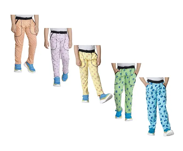 Stylish Track Pant For Boys Pack Of 5