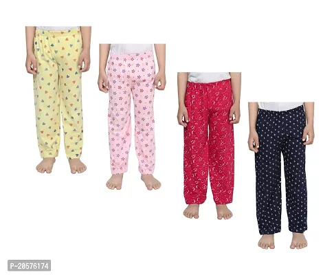 Classic Cotton Kids Track/Pajama for Boys/ Girls Pack Of 4