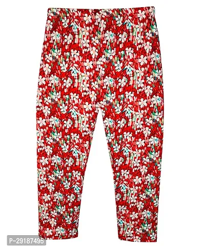 Fabulous Polyester Printed Slim Fit Capris For Girls Pack Of 2-thumb2