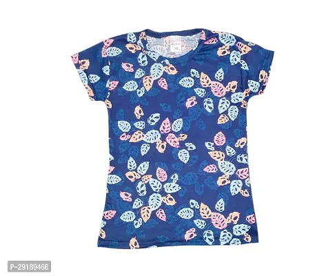 Stylish Polyester Printed Tshirt For Girls Pack of 3-thumb5