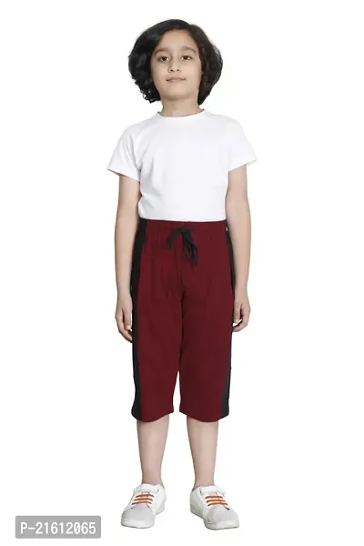 Unisex for Boys and Girls Cotton Solid Casual Pants