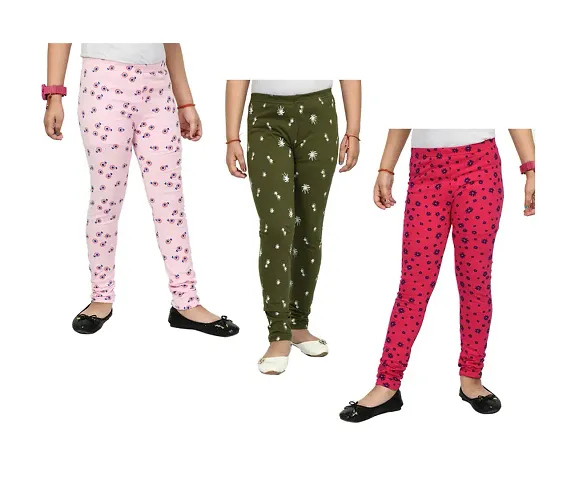 Fabulous Leggings For Girls Pack Of 3