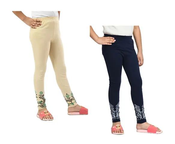 Stylish Leggings For Girl Pack Of 2