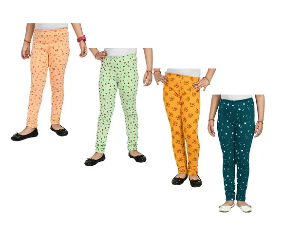 Fabulous Leggings For Girls Pack Of 4