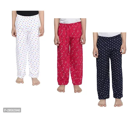 Classic Cotton Kids Track/Pajama for Boys/ Girls Pack Of 3