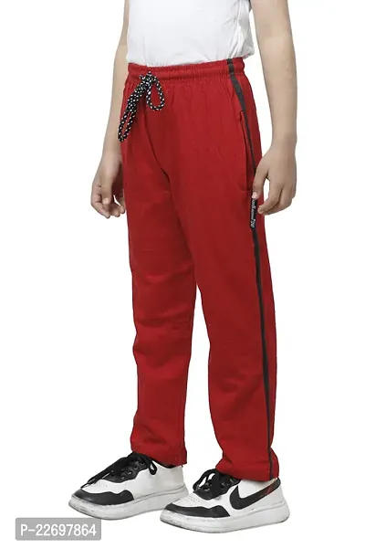 Charming Multicoloured Cotton Solid Track Pant For Boys Pack Of 2-thumb2