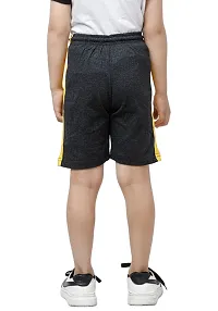 Stylish Multicoloured Cotton Solid Shorts For Boys Pack Of 2-thumb4