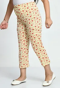 Stylish Green Cotton Printed Pyjama For Girl-thumb3